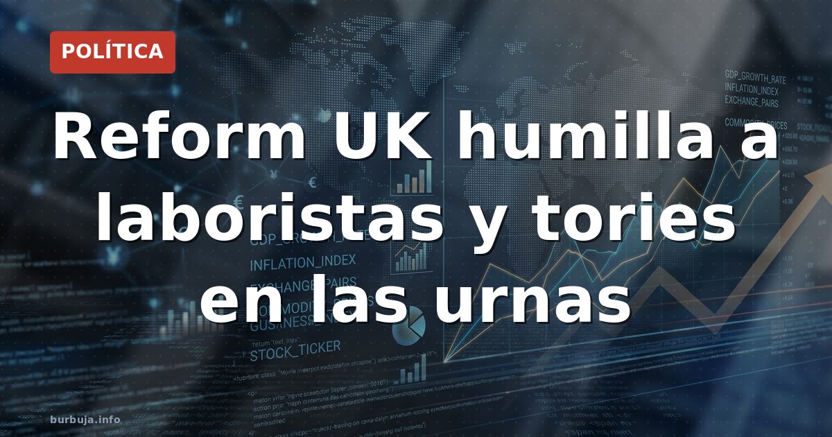 Reform UK humilla a laboristas y tories en las urnas
