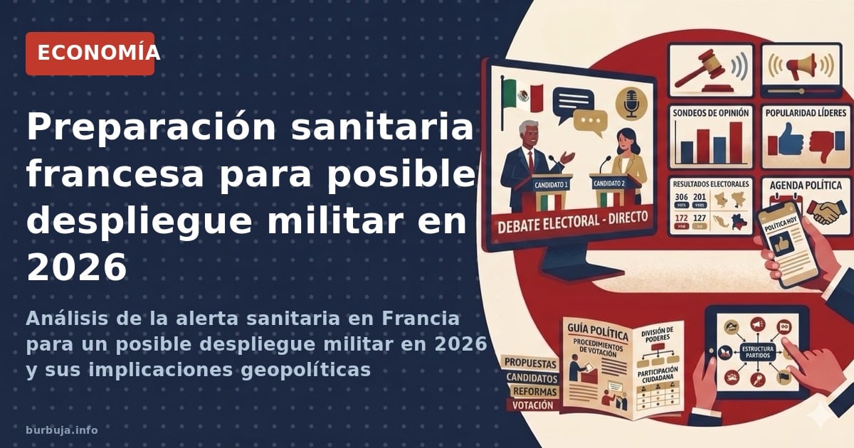 Análisis de la alerta sanitaria en Francia para un posible despliegue militar en 2026 y sus implicaciones geopolíticas