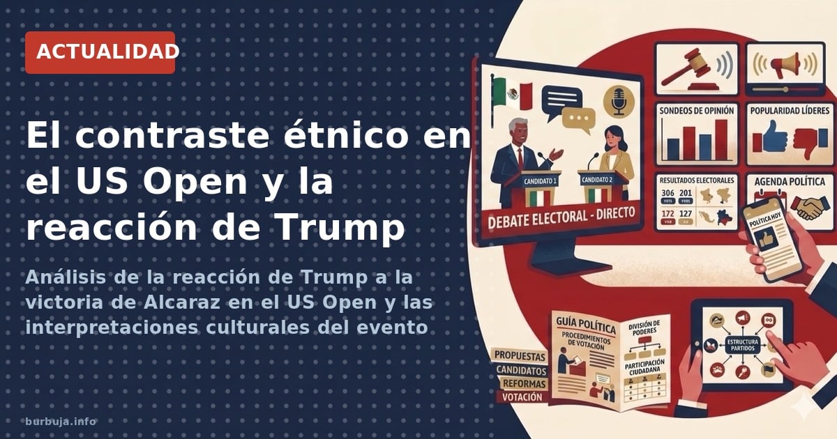 Análisis de la reacción de Trump a la victoria de Alcaraz en el US Open y las interpretaciones culturales del evento