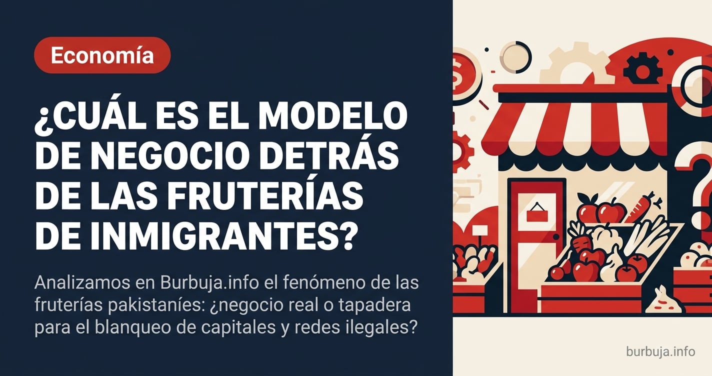 Analizamos en Burbuja.info por qué proliferan las fruterías pakistaníes y si estamos ante un modelo de negocio real o una red