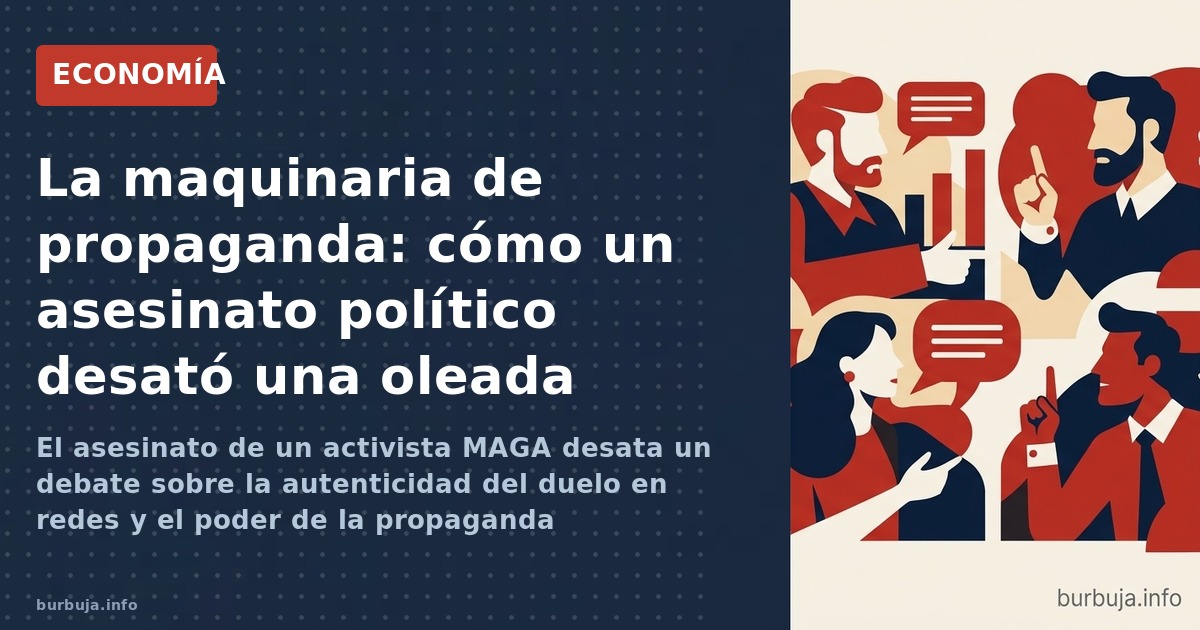 El asesinato de un activista MAGA desata un debate sobre la autenticidad del duelo en redes y el poder de la propaganda orque