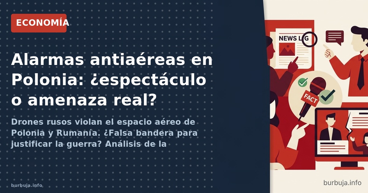 Drones rusos violan el espacio aéreo de Polonia y Rumanía. ¿Falsa bandera para justificar la guerra? Análisis de la tensión y