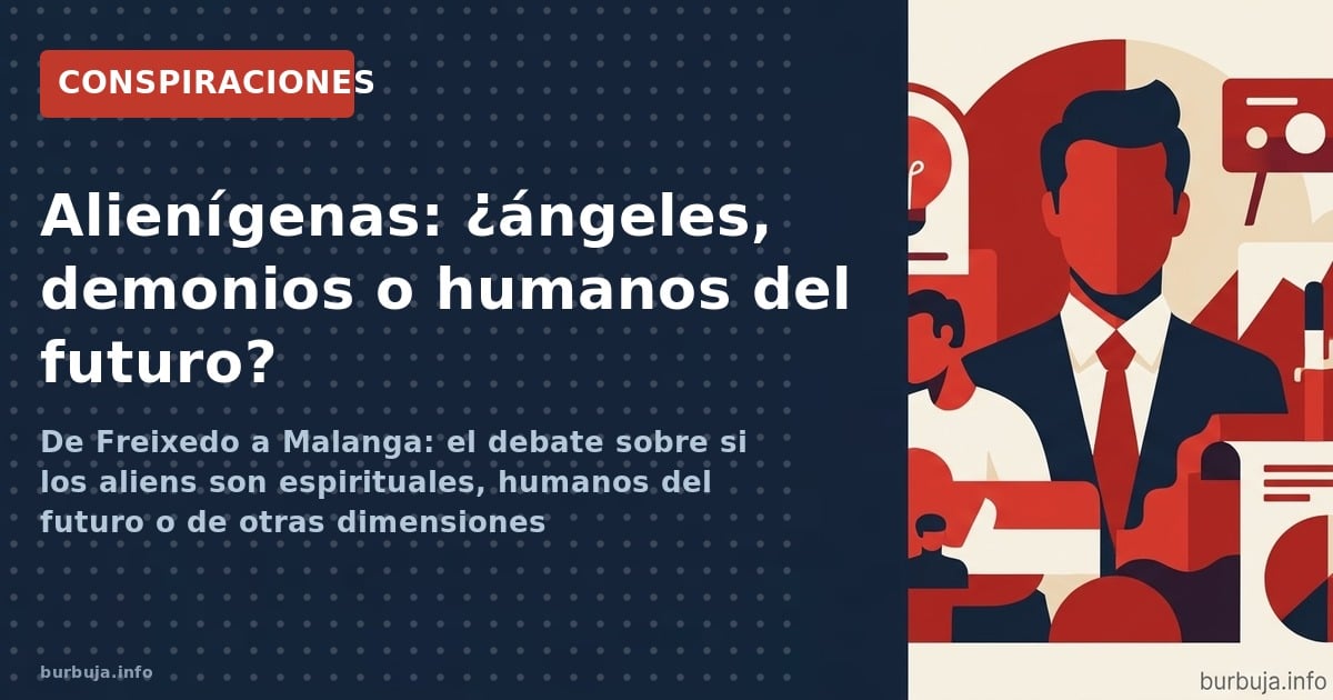 De Freixedo a Malanga: el debate sobre si los aliens son espirituales, humanos del futuro o de otras dimensiones