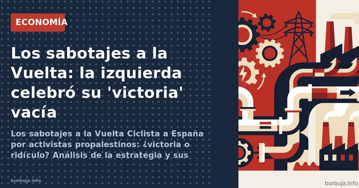 Los sabotajes a la Vuelta Ciclista a España por activistas propalestinos: ¿victoria o ridículo? Análisis de la estrategia y s