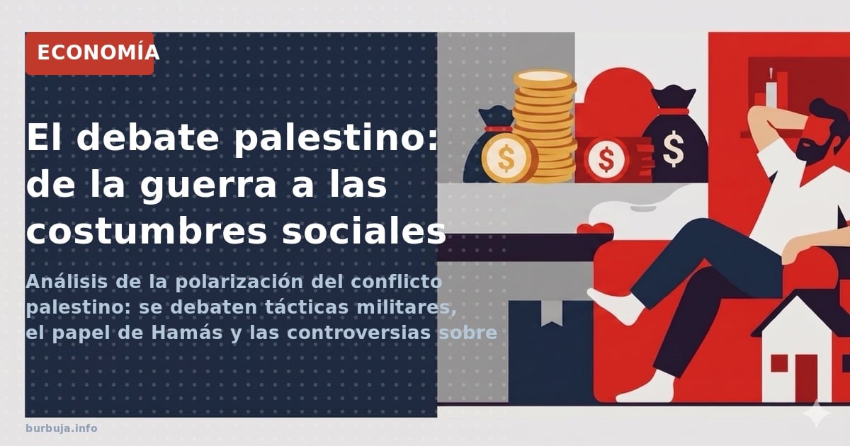 Análisis de la polarización del conflicto palestino: se debaten tácticas militares, el papel de Hamás y las controversias sob