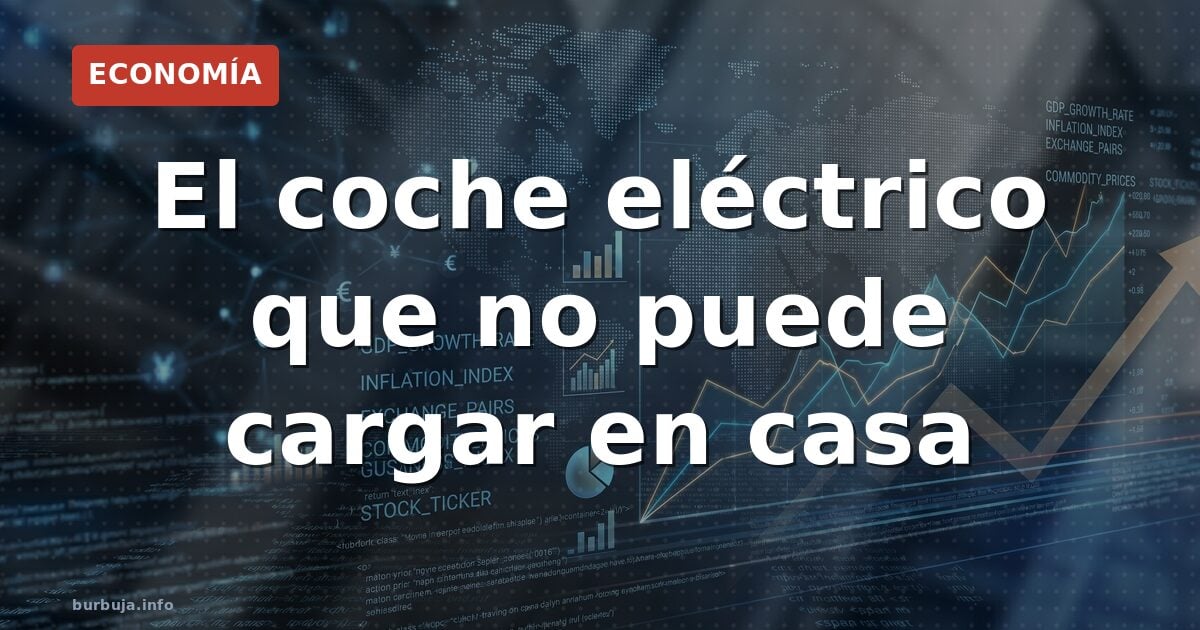 El coche eléctrico que no puede cargar en casa