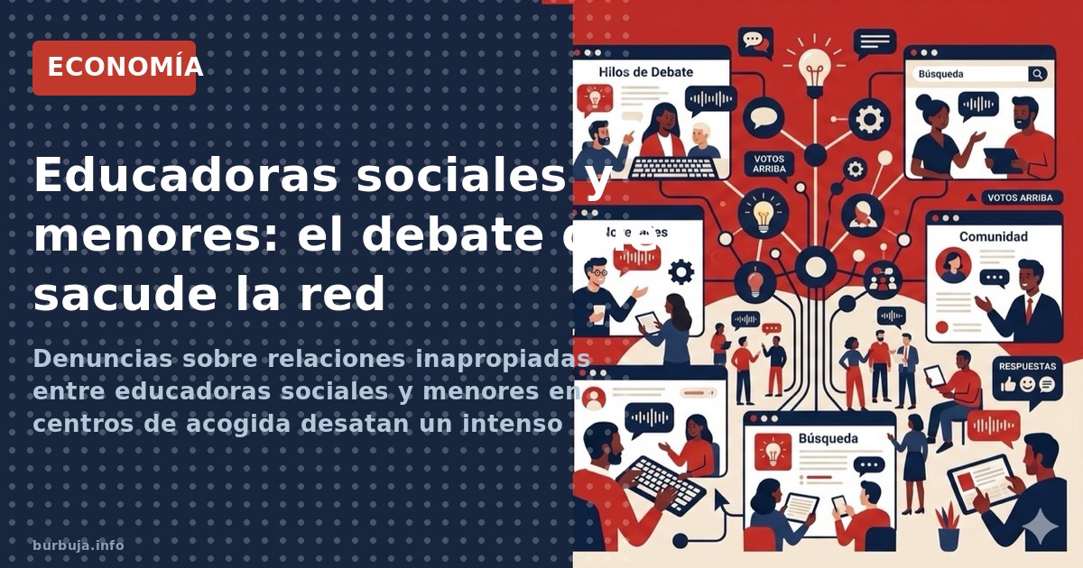 Denuncias sobre relaciones inapropiadas entre educadoras sociales y menores en centros de acogida desatan un intenso debate s
