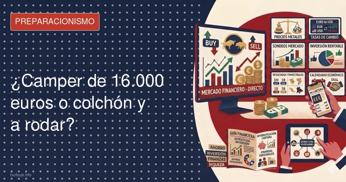 ¿Camper de 16.000 euros o colchón y a rodar?