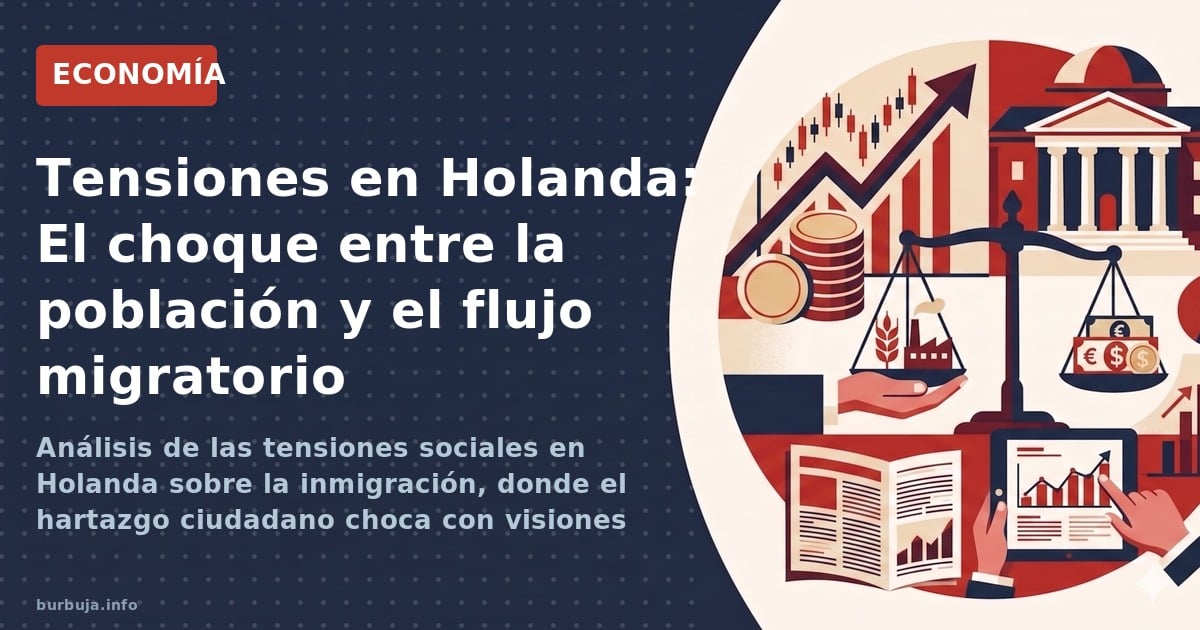 Análisis de las tensiones sociales en Holanda sobre la inmigración, donde el hartazgo ciudadano choca con visiones extremas s