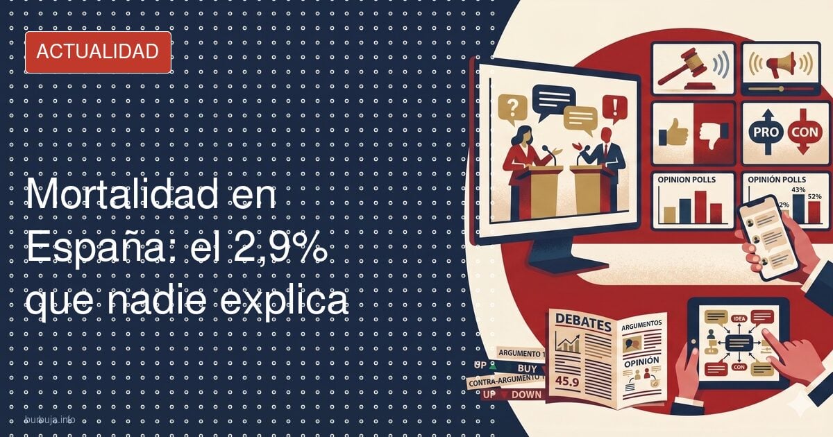 Mortalidad en España: el 2,9% que nadie explica