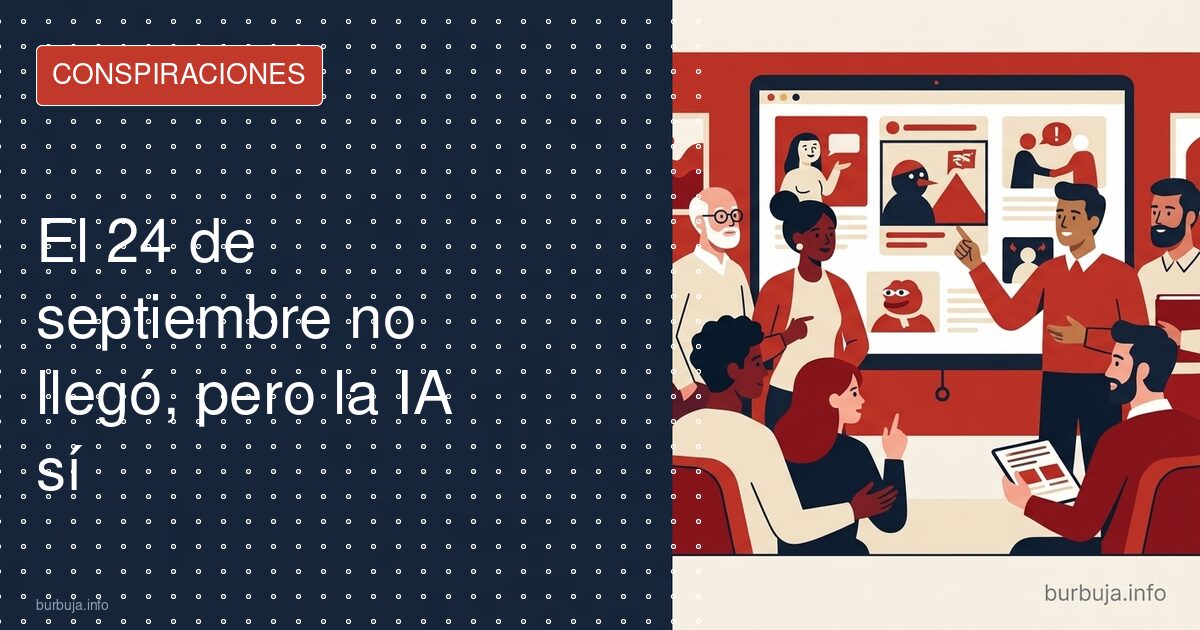 El 24 de septiembre no llegó, pero la IA sí