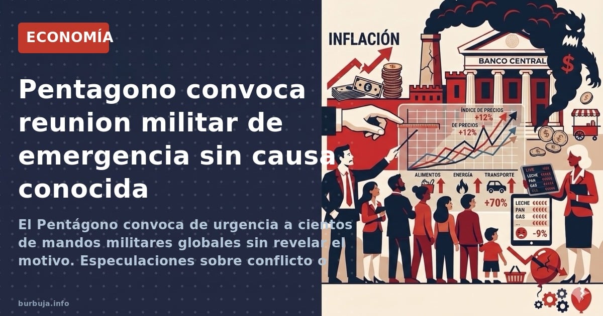 Pentagono convoca reunion militar de emergencia sin causa conocida