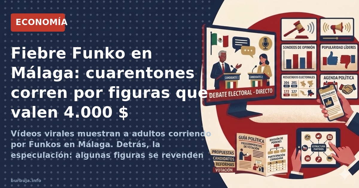 Vídeos virales muestran a adultos corriendo por Funkos en Málaga. Detrás, la especulación: algunas figuras se revenden por ha