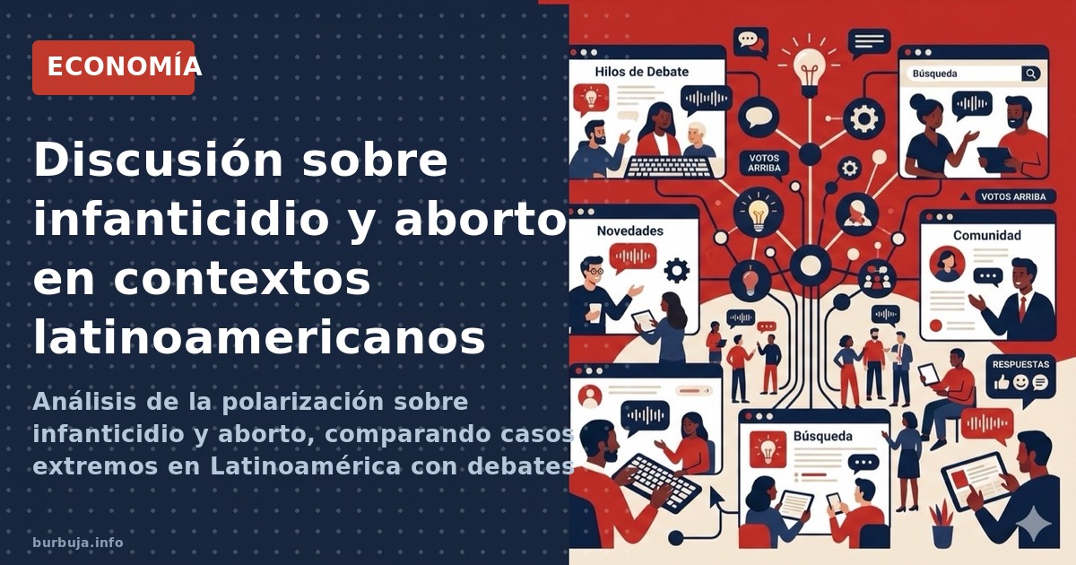 Análisis de la polarización sobre infanticidio y aborto, comparando casos extremos en Latinoamérica con debates legislativos 