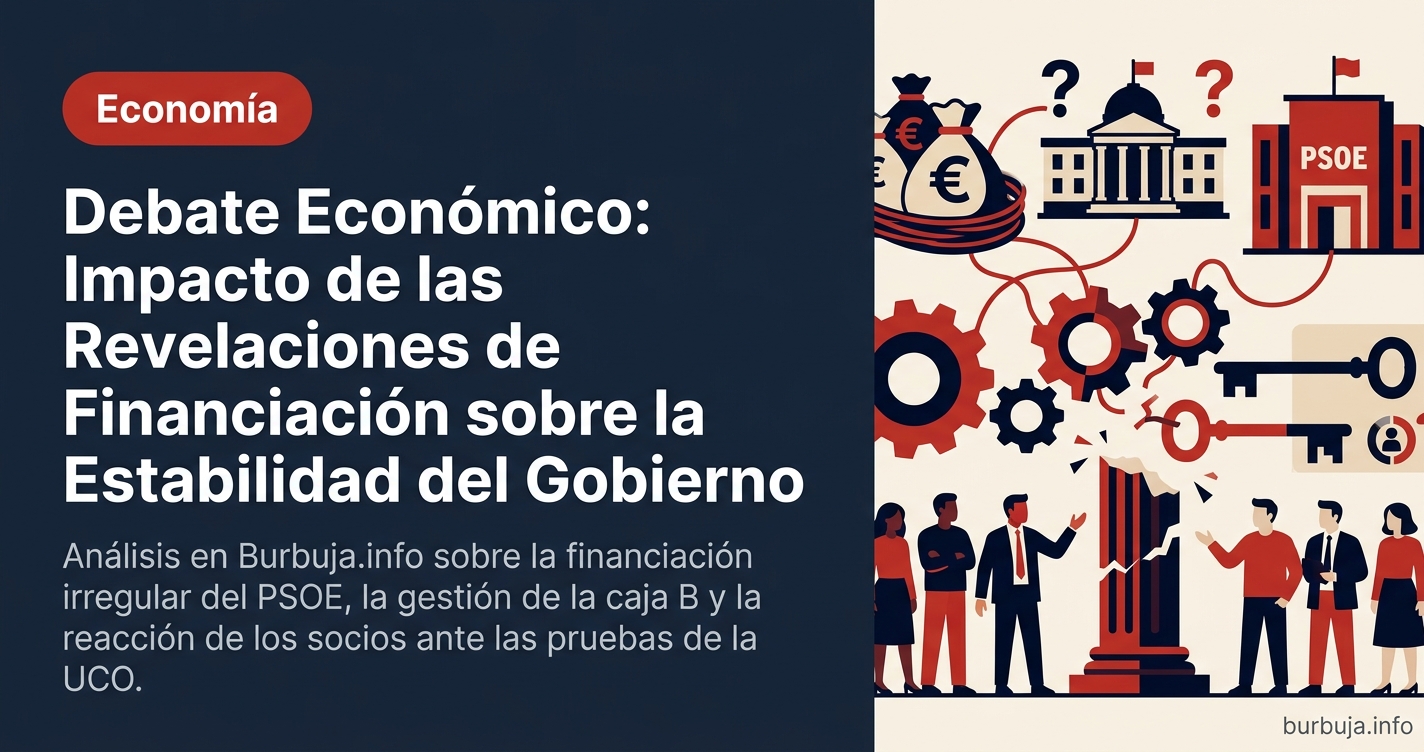 Analizamos la supuesta financiación irregular del PSOE y la reacción de sus socios ante las revelaciones sobre la caja B de F