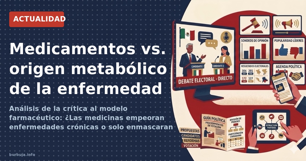 Análisis de la crítica al modelo farmacéutico: ¿Las medicinas empeoran enfermedades crónicas o solo enmascaran problemas meta
