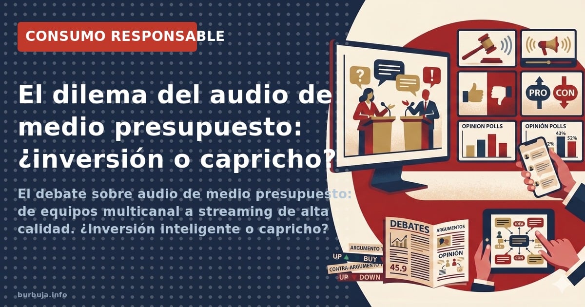 El dilema del audio de medio presupuesto: ¿inversión o capricho?