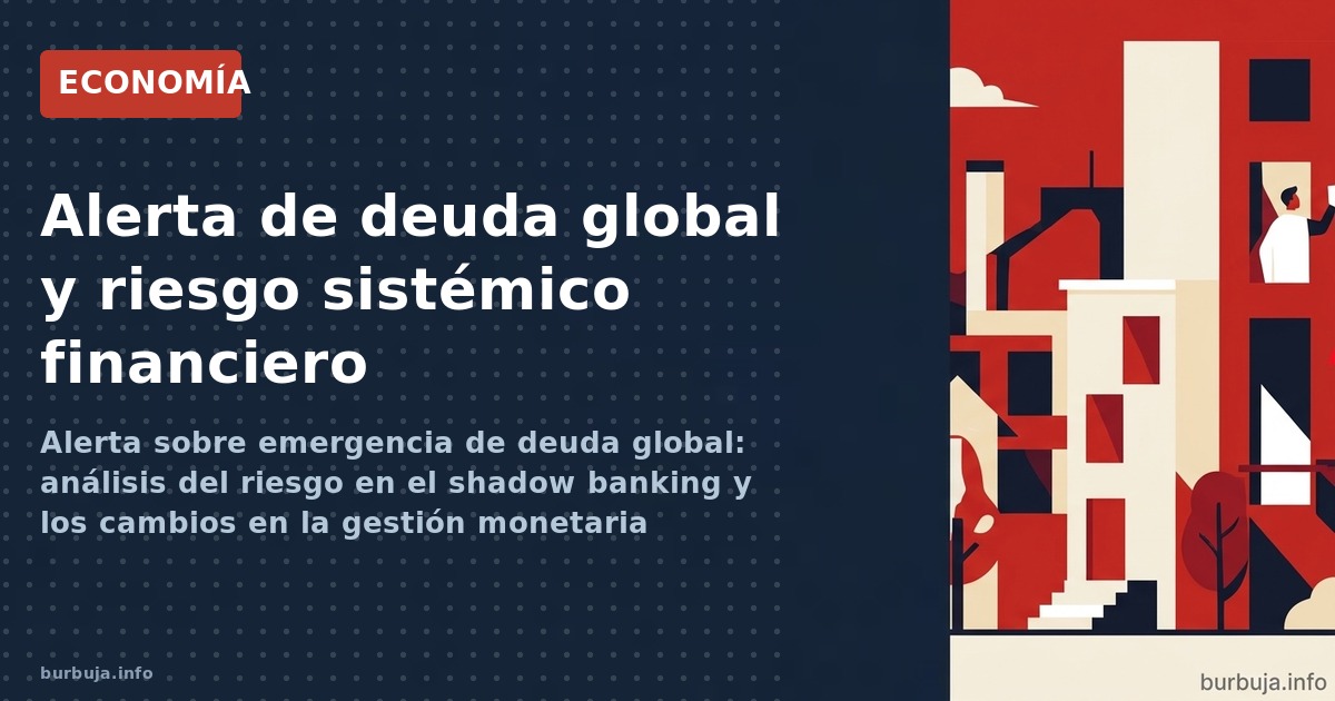 Alerta sobre emergencia de deuda global: análisis del riesgo en el shadow banking y los cambios en la gestión monetaria