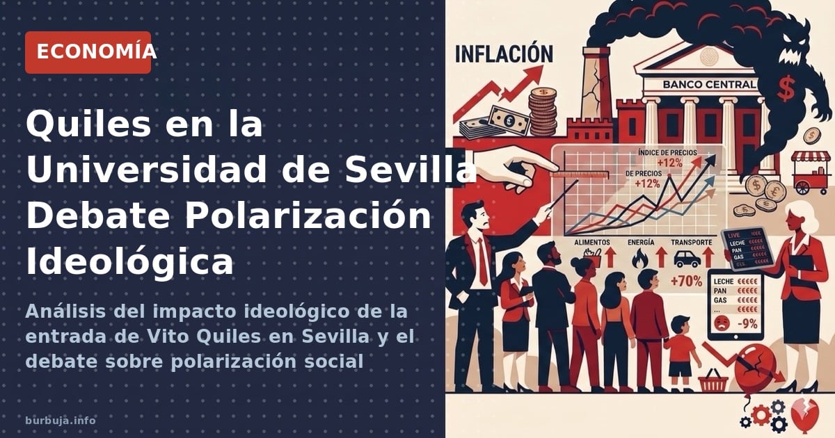 Quiles en la Universidad de Sevilla Debate Polarización Ideológica