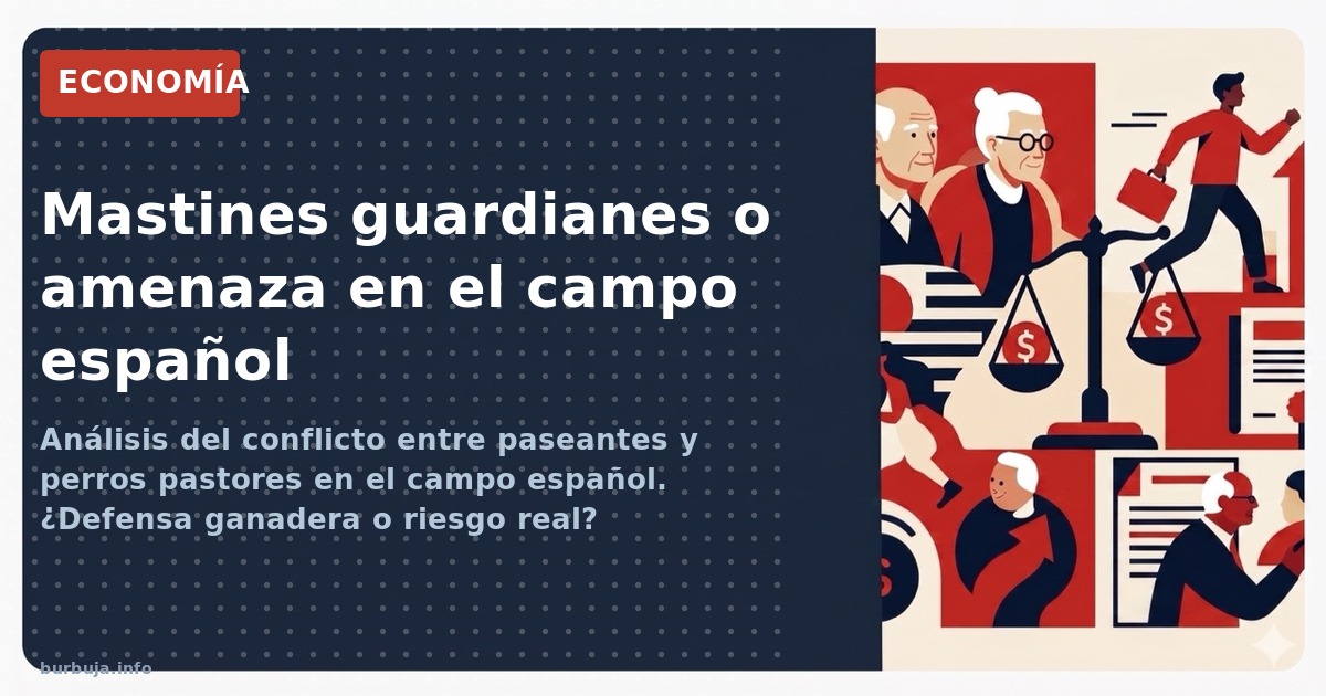 Análisis del conflicto entre paseantes y perros pastores en el campo español. ¿Defensa ganadera o riesgo real?