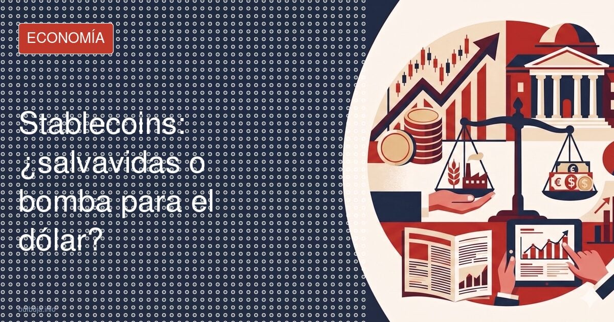 Stablecoins: ¿salvavidas o bomba para el dólar?
