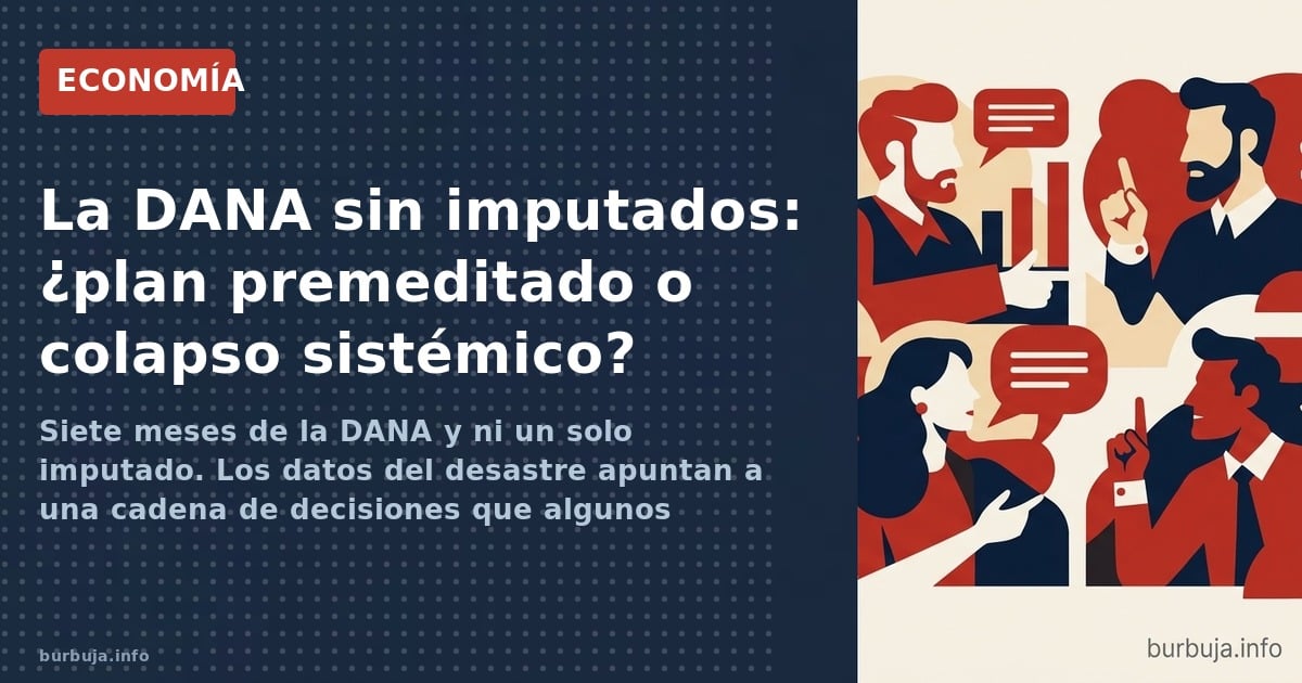 Más de 200 muertos, cero imputados. La instrucción de la DANA en Valencia no señala a nadie. ¿Fue incompetencia o un plan sis