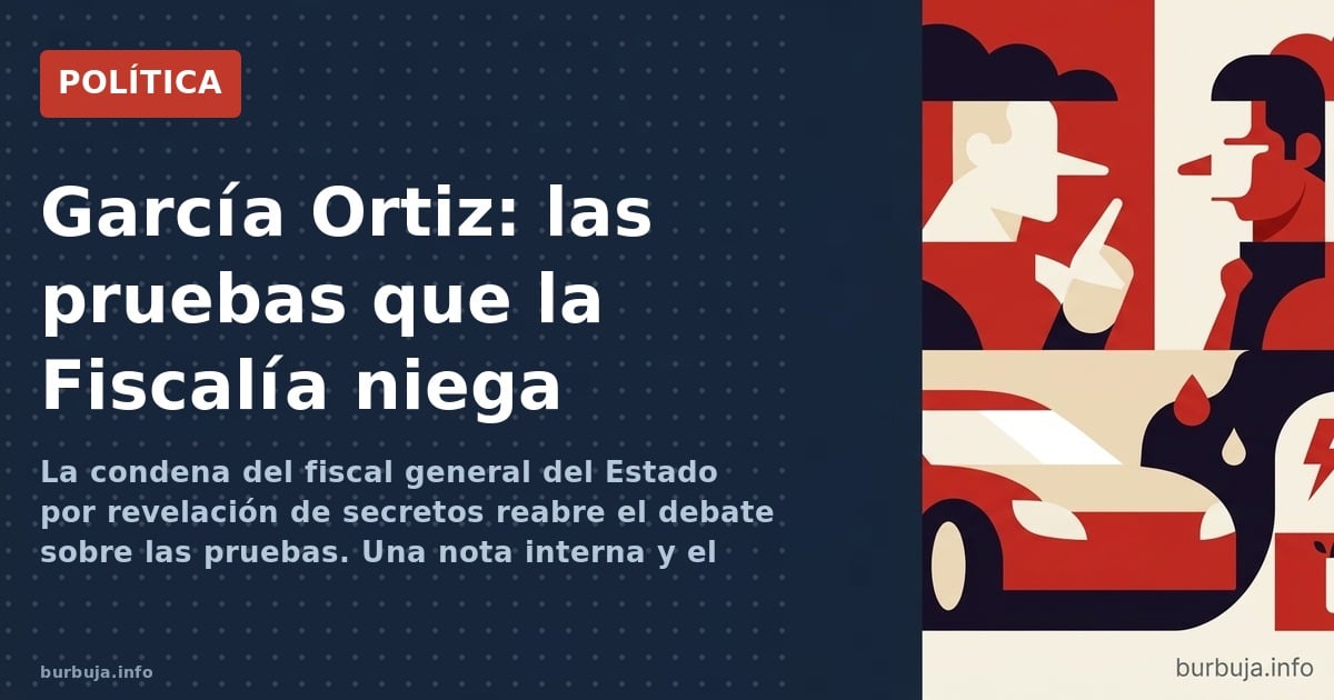 La nota de Fiscalía que él mismo dictó y la destrucción de su móvil son pruebas del delito. El relato oficial dice que no hay