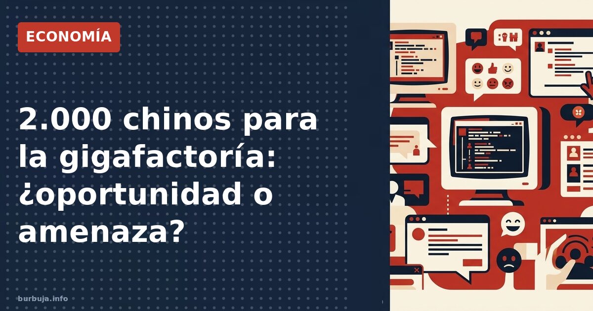 2.000 chinos para la gigafactoría de Zaragoza: ¿qué esconde?