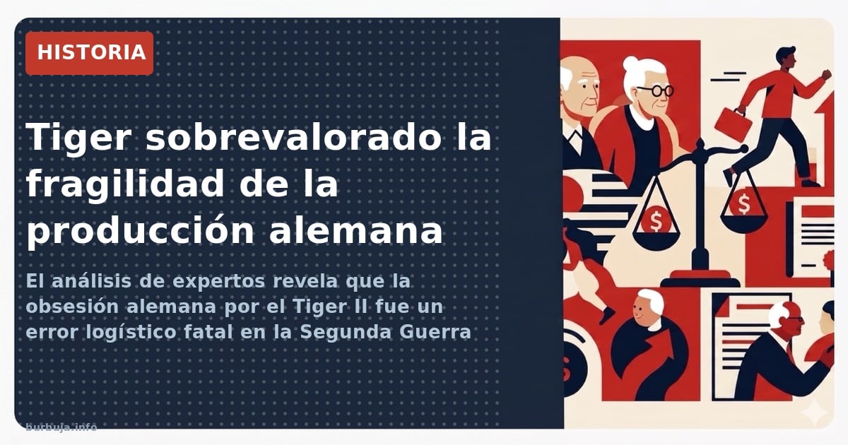 El análisis de expertos revela que la obsesión alemana por el Tiger II fue un error logístico fatal en la Segunda Guerra Mund