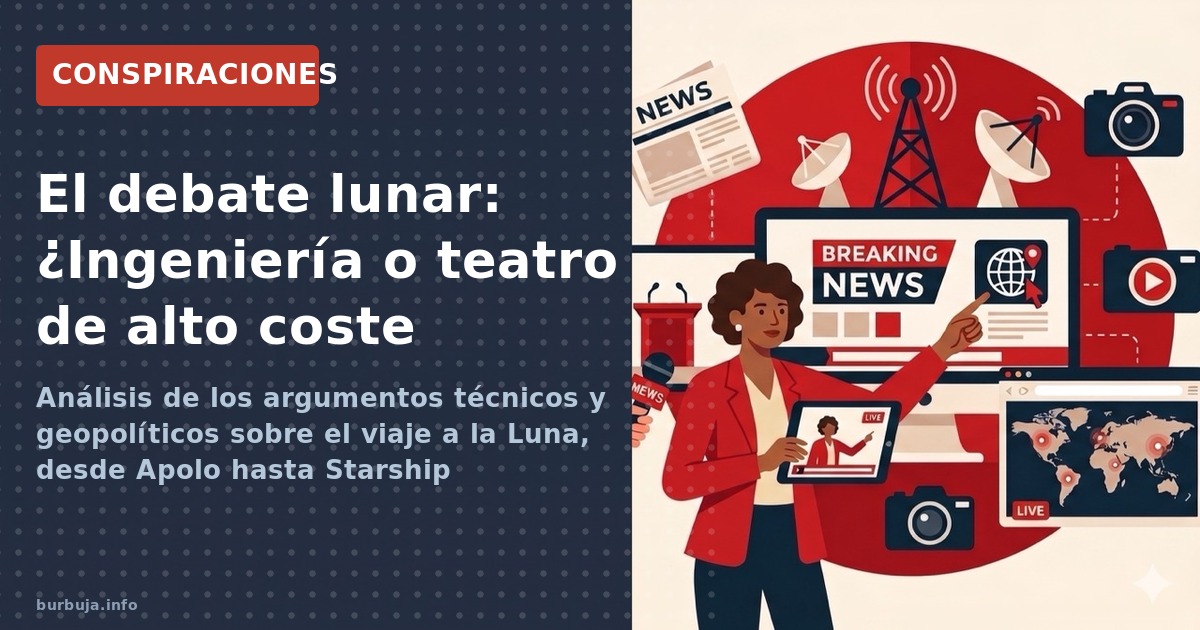 Análisis de los argumentos técnicos y geopolíticos sobre el viaje a la Luna, desde Apolo hasta Starship