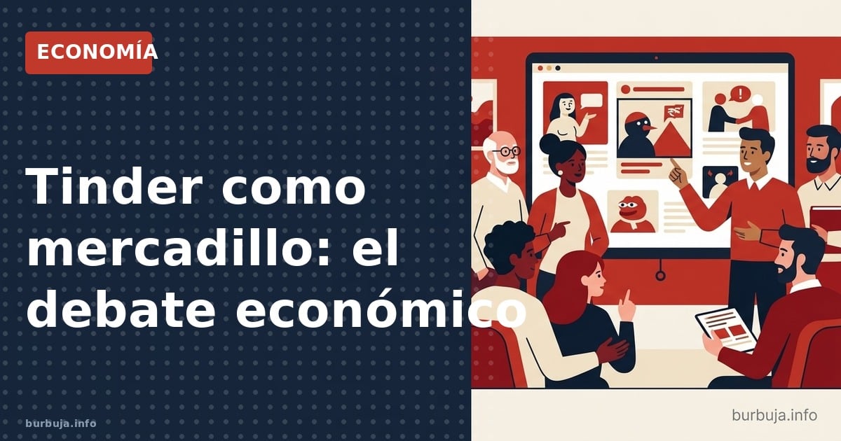 Tinder como mercadillo: el debate económico