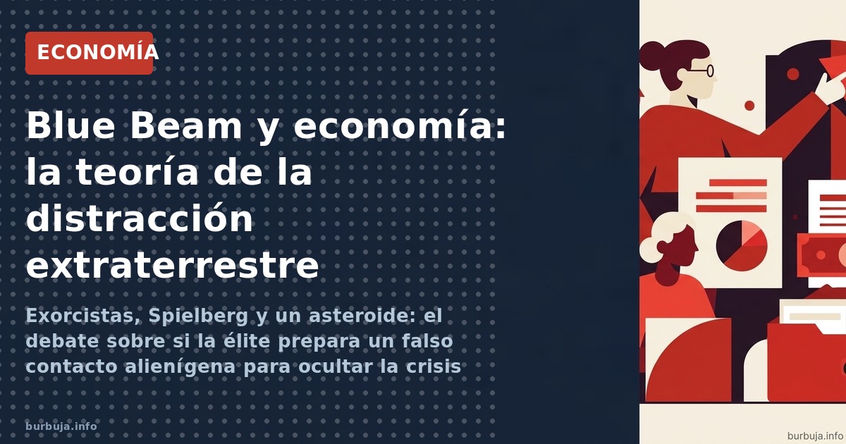 Exorcistas, Spielberg y un asteroide: el debate sobre si la élite prepara un falso contacto alienígena para ocultar la crisis