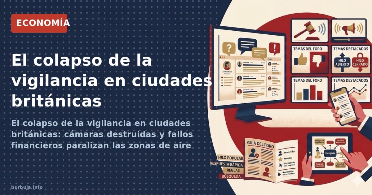 El colapso de la vigilancia en ciudades británicas: cámaras destruidas y fallos financieros paralizan las zonas de aire limpi