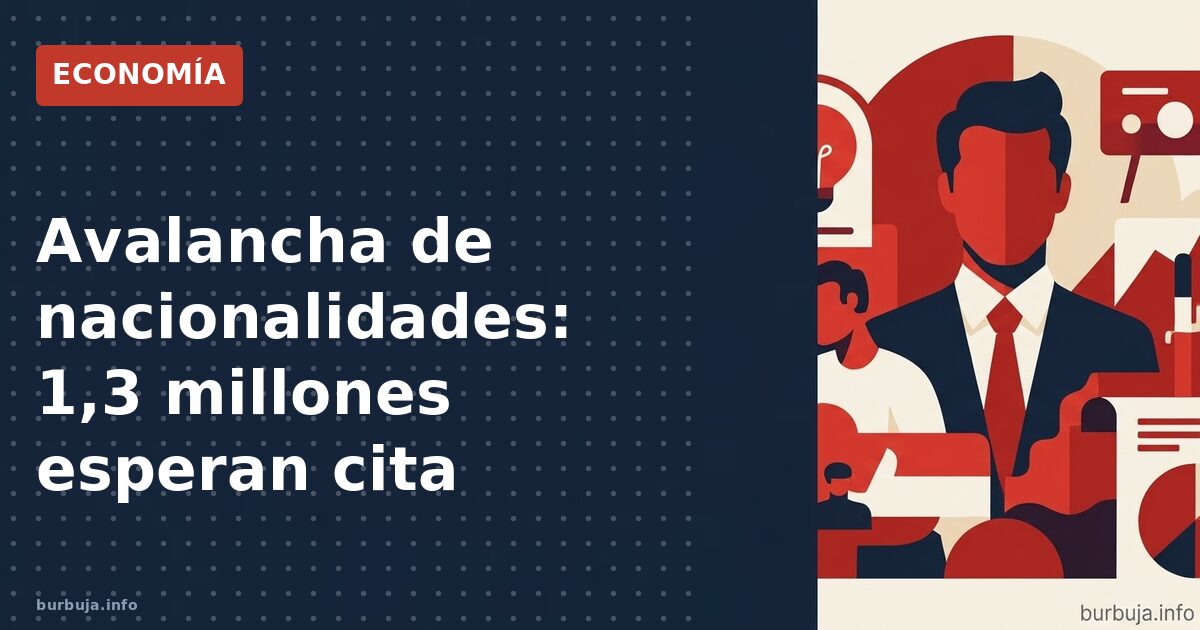 2,4 millones de solicitudes de nacionalidad: ¿pucherazo?