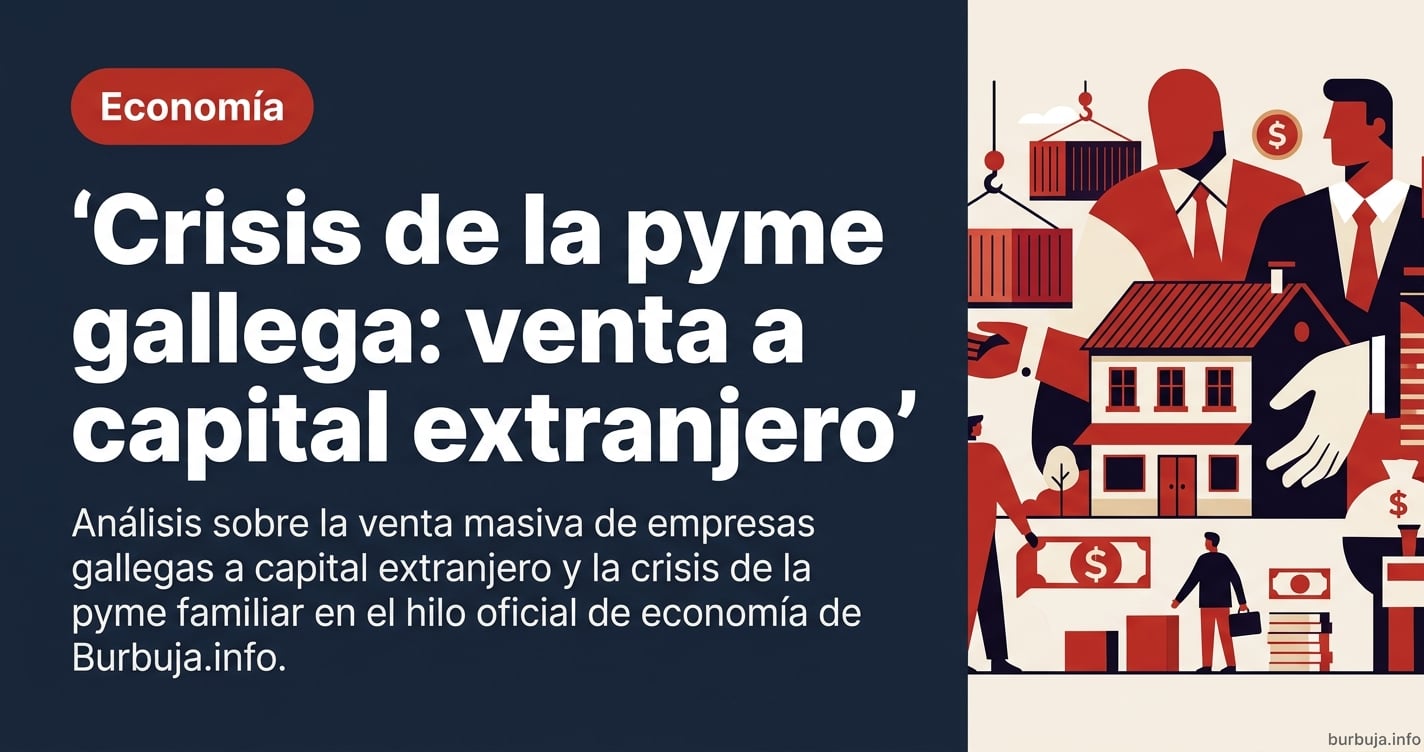 La economía gallega cambia de manos: compras y ventas en cascada