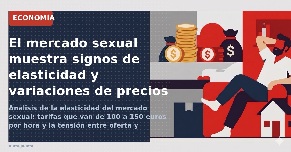 Análisis de la elasticidad del mercado sexual: tarifas que van de 100 a 150 euros por hora y la tensión entre oferta y demand