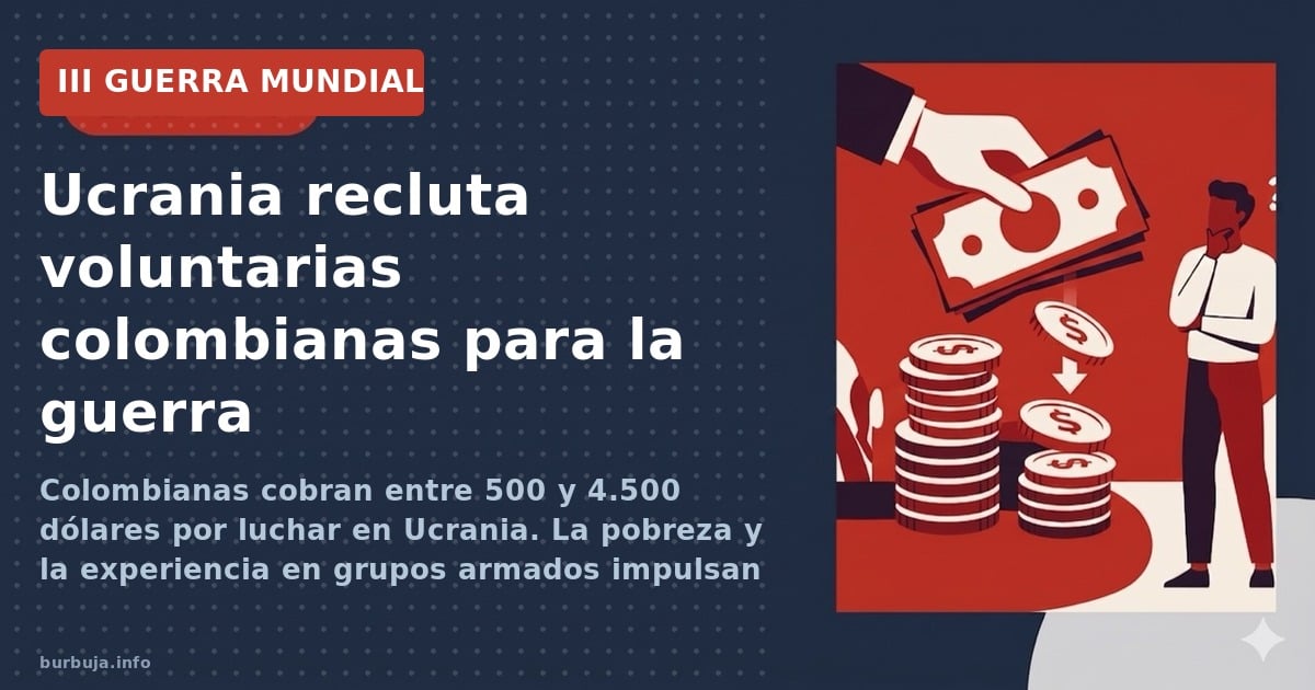 Colombianas en la guerra de Ucrania: el éxodo silencioso