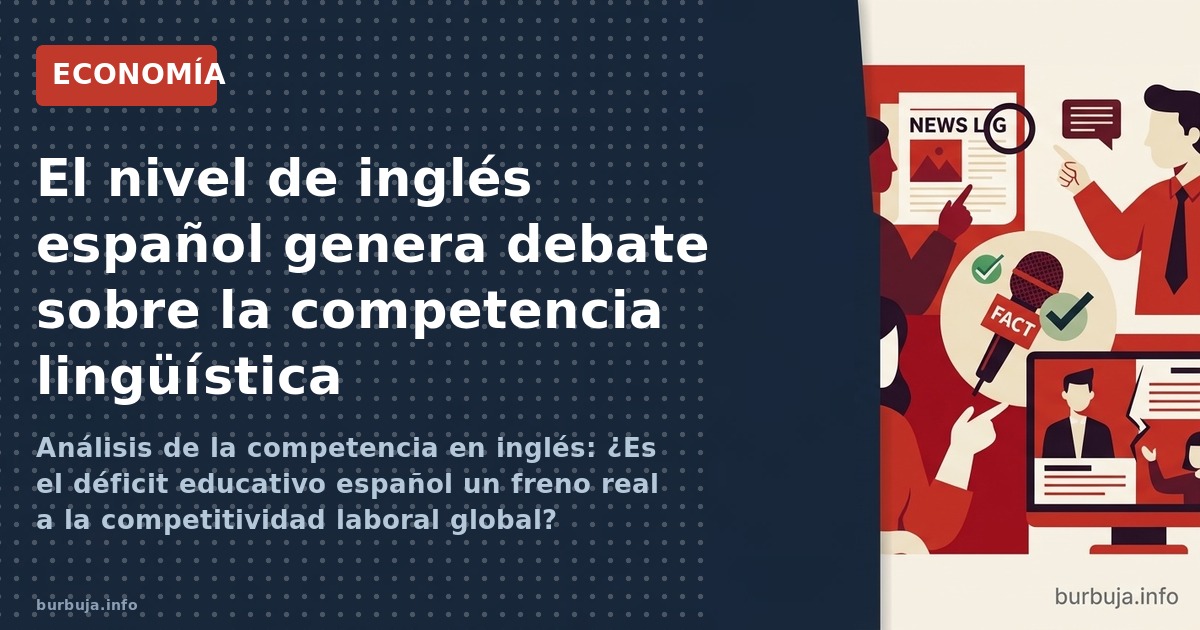 Análisis de la competencia en inglés: ¿Es el déficit educativo español un freno real a la competitividad laboral global?