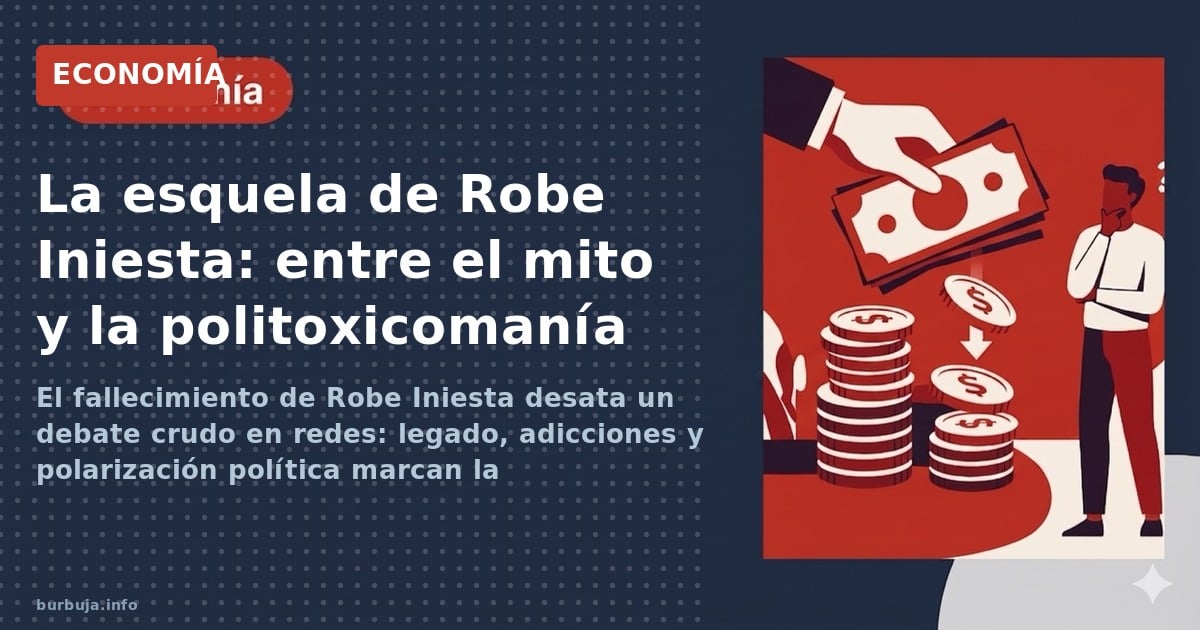 La esquela de Robe Iniesta: entre el mito y la politoxicomanía