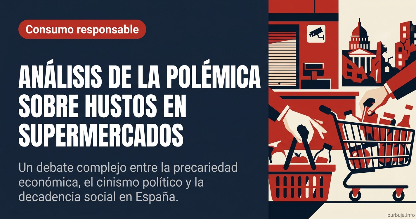Análisis del polémico hilo sobre robos en supermercados: entre la precariedad, el cinismo político y la decadencia social en 