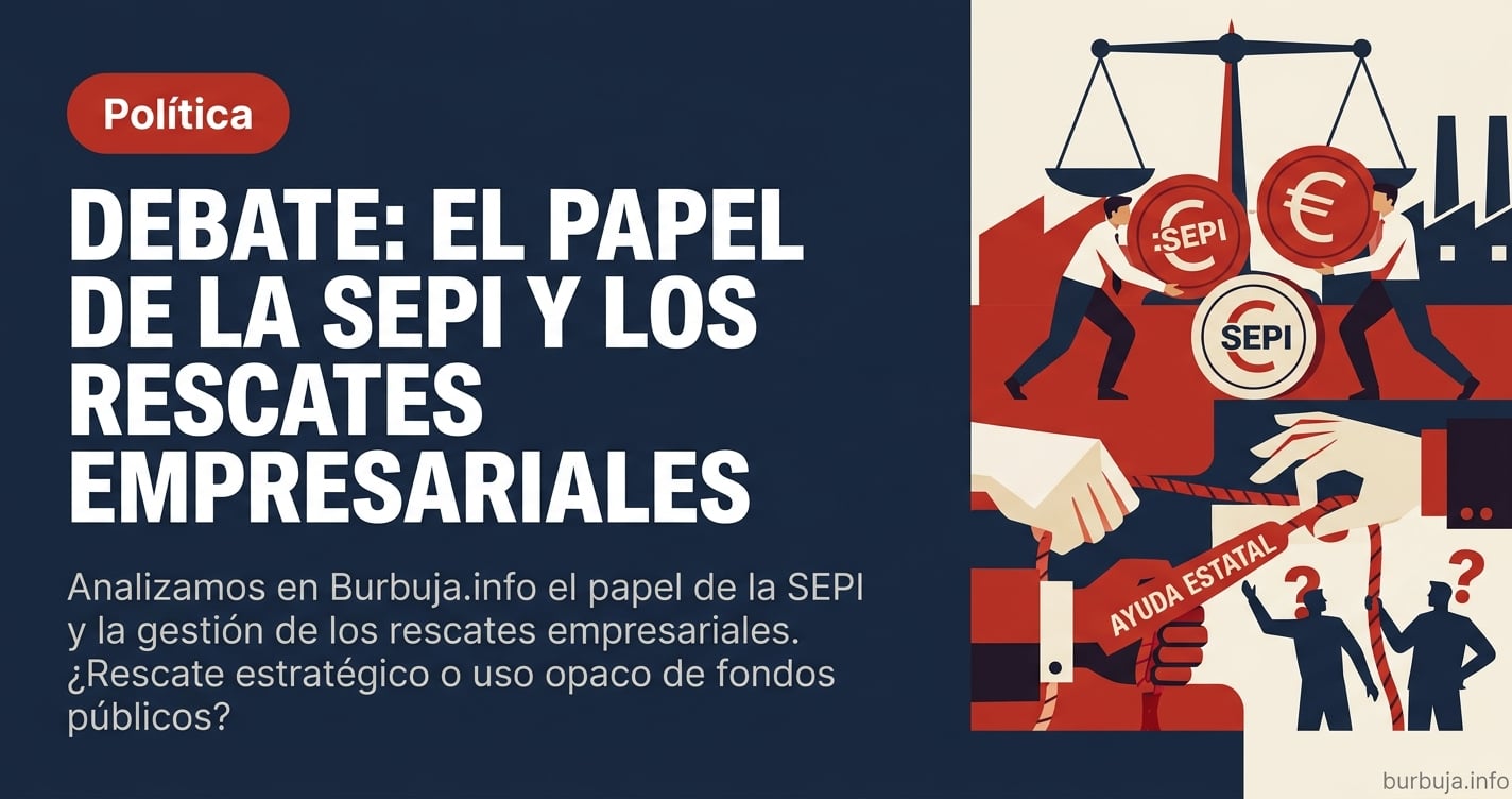 La doble vara del rescate público: SEPI vs autónomos