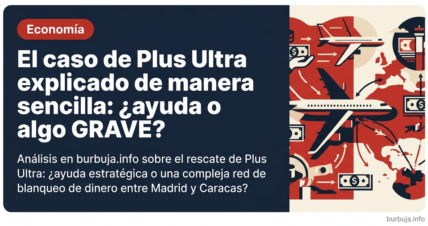 Análisis en burbuja.info sobre el rescate de Plus Ultra: ¿ayuda estratégica o una compleja red de blanqueo de dinero entre Ma
