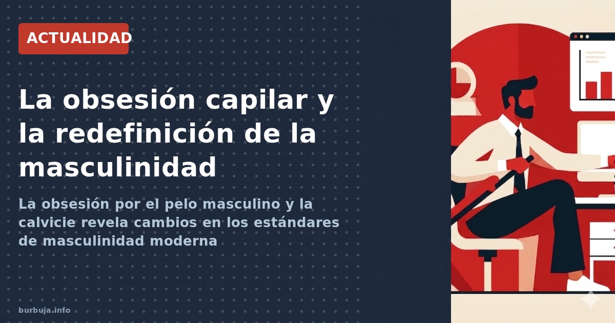 La obsesión por el pelo masculino y la calvicie revela cambios en los estándares de masculinidad moderna