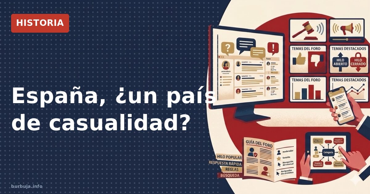 España, ¿un país de casualidad?