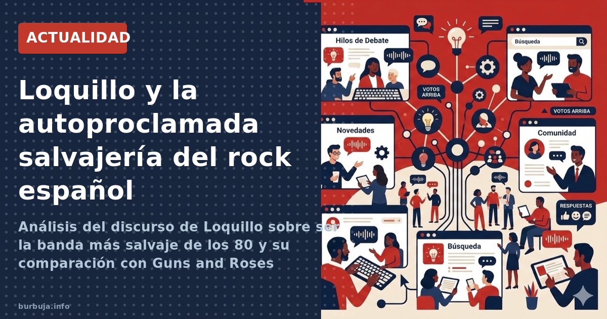 Loquillo se compara con Guns N' Roses: ¿exceso de litronas?