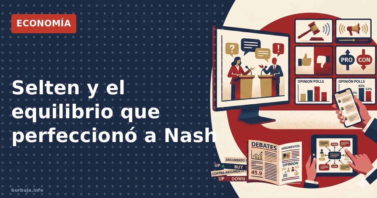 Selten y el equilibrio que perfeccionó a Nash