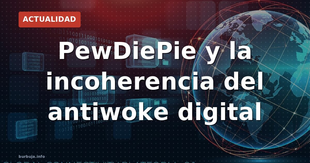 PewDiePie y la incoherencia del antiwoke digital
