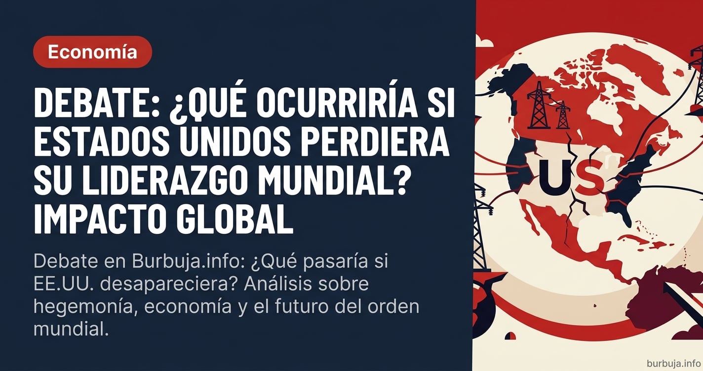 ¿Pena o champán si EE UU desaparece?
