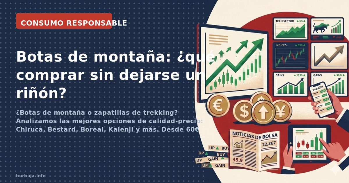 ¿Botas de montaña o zapatillas de trekking? Analizamos las mejores opciones de calidad-precio: Chiruca, Bestard, Boreal, Kale