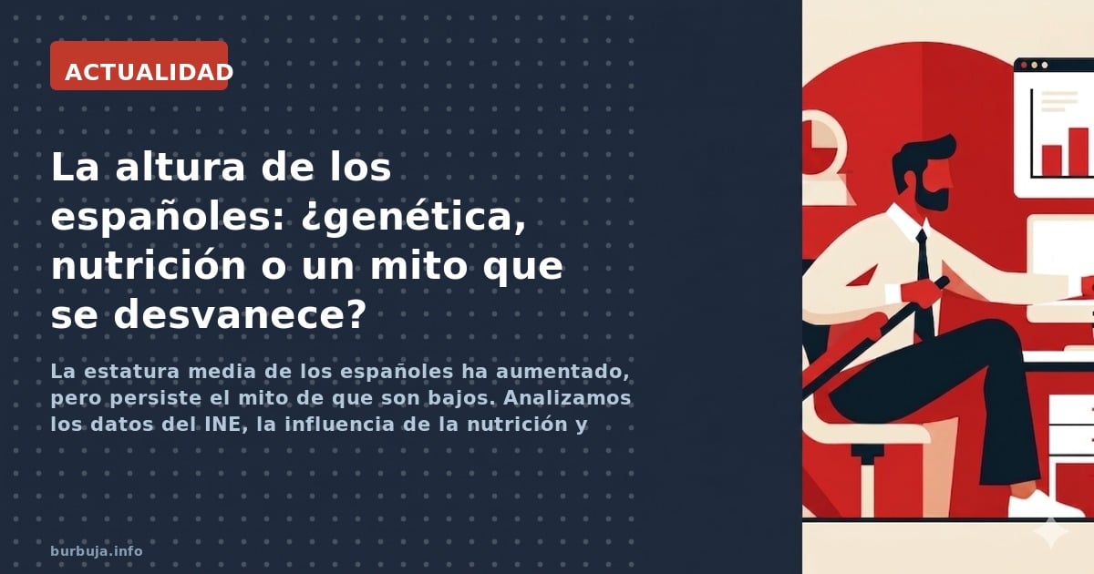 Por qué son tan bajitos los españoles?